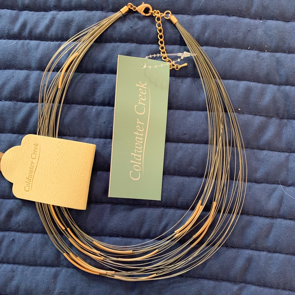 Gold Multi Necklace from Coldwater Creek